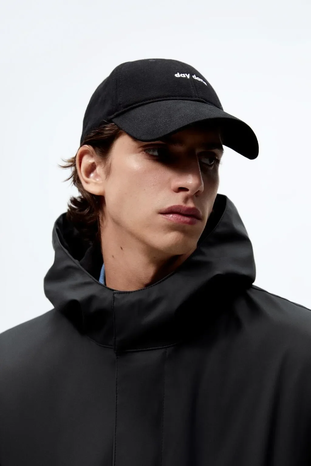 08281412800 men clothing 8281432 men's imitation leather waterproof parka trench coat 8281412 - Image 2